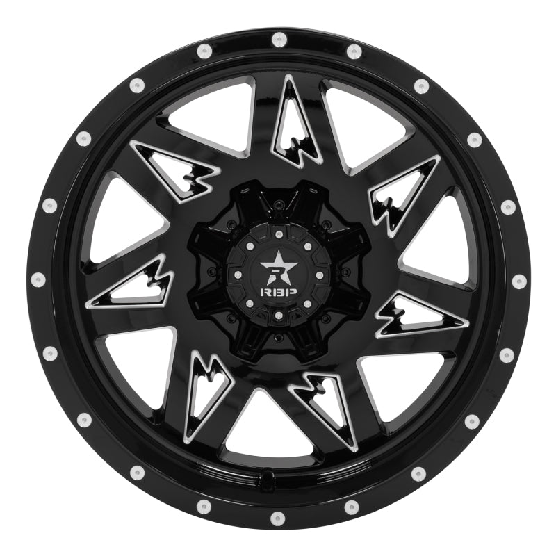 RBP 71R AVENGER GLOSS BLK MACHINED GROOVES