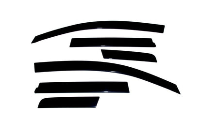 AVS 07-08 Honda Fit Ventvisor Low Profile Deflectors 6pc - - 896007-C-Dub Tech