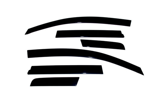 AVS 07-08 Honda Fit Ventvisor Low Profile Deflectors 6pc - - 896007-C-Dub Tech