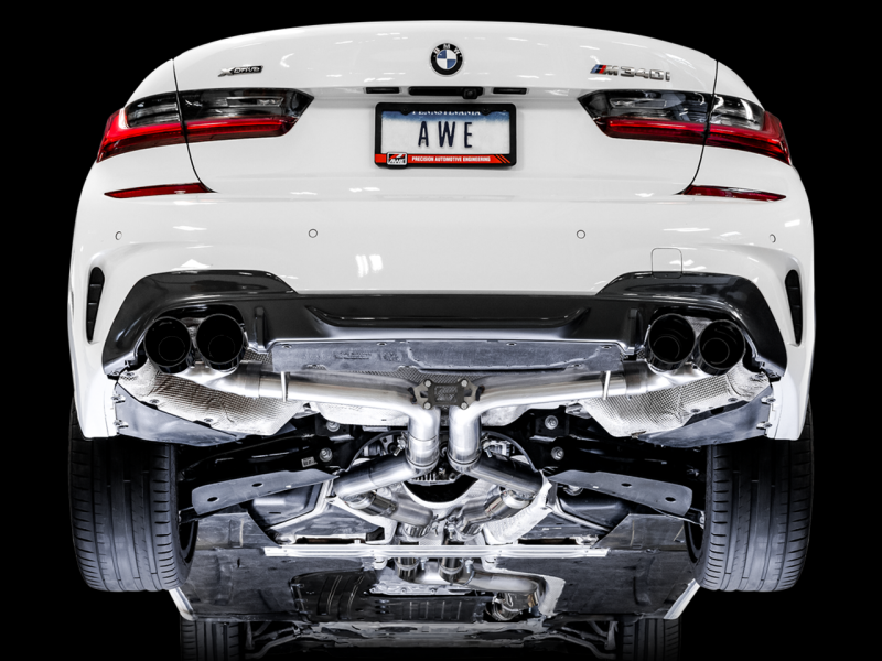 AWE Tuning 2019+ BMW M340i (G20) Track Edition Exhaust - - 3020-43085-C-Dub Tech