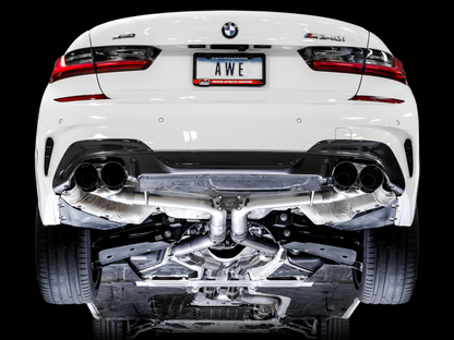 AWE Tuning 2019+ BMW M340i (G20) Track Edition Exhaust - - 3020-43085-C-Dub Tech