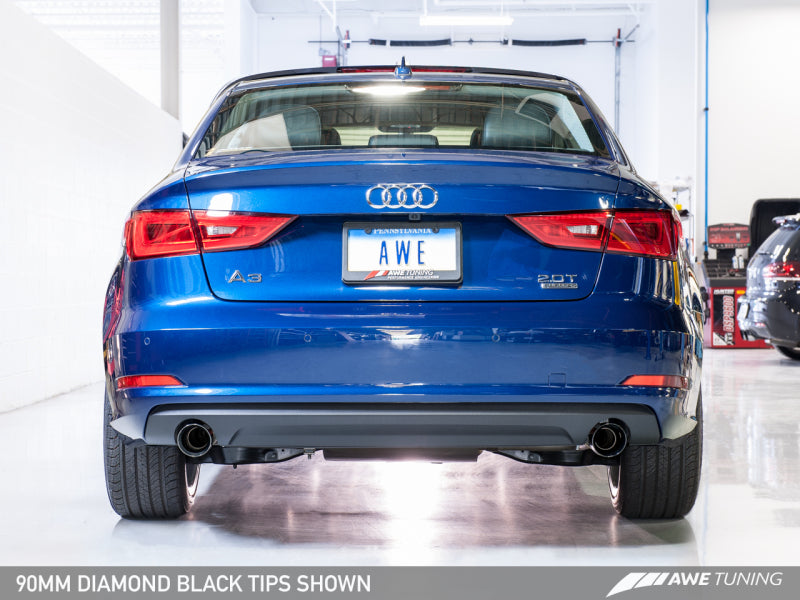 AWE Tuning Audi 8V A3 Touring Edition Exhaust - Dual - 3015-32056-C-Dub Tech