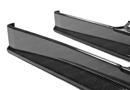 Seibon 11-13 Nissan GTR R35 VS-Style Carbon Fiber Side Skirts - SS1113NSGTR-VS