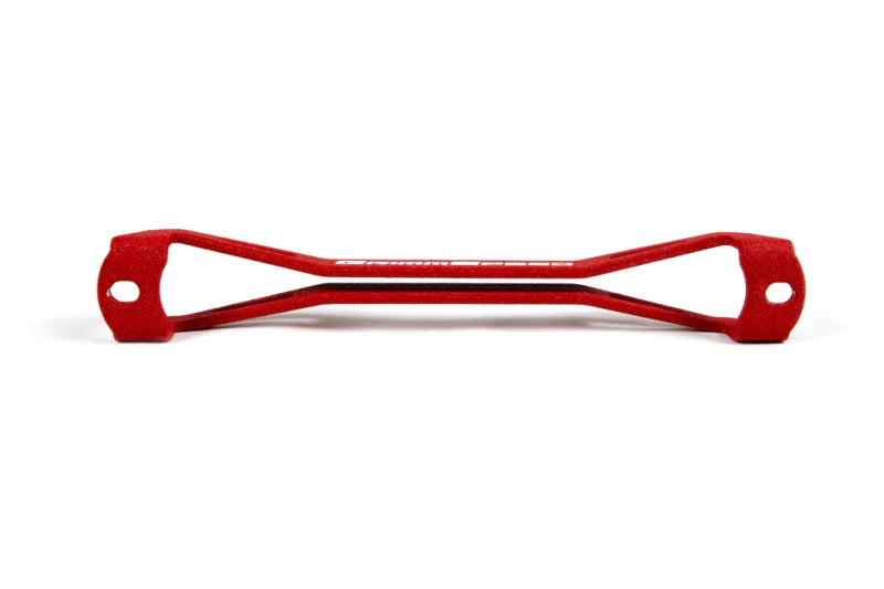 GrimmSpeed 08-18 Subaru WRX/STI Lightweight Battery Tie Down - Red - 121033