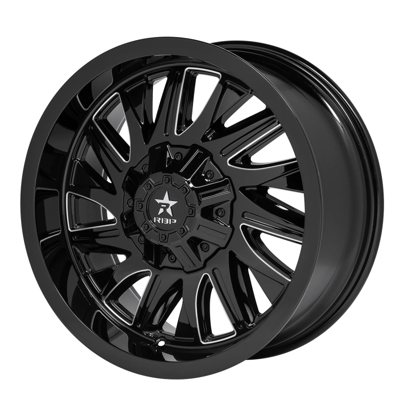 RBP 75R BATALLION GLOSS BLK W/MACH. GROOVE