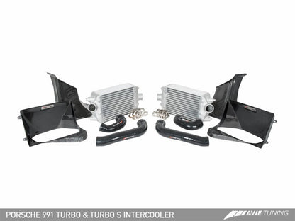 AWE Tuning Porsche 991 (991.2) Turbo/Turbo S Performance Intercooler Kit - 4510-11050