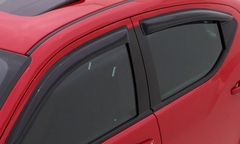 AVS 19-22 Mazda 3 Hatchback Ventvisor Outside Mount Window Deflectors - 94781-C-Dub Tech