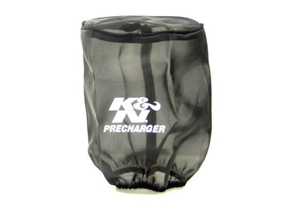 K&N Universal Precharger Round Straight Air Filter Wrap Black 5in - 22-8044PK