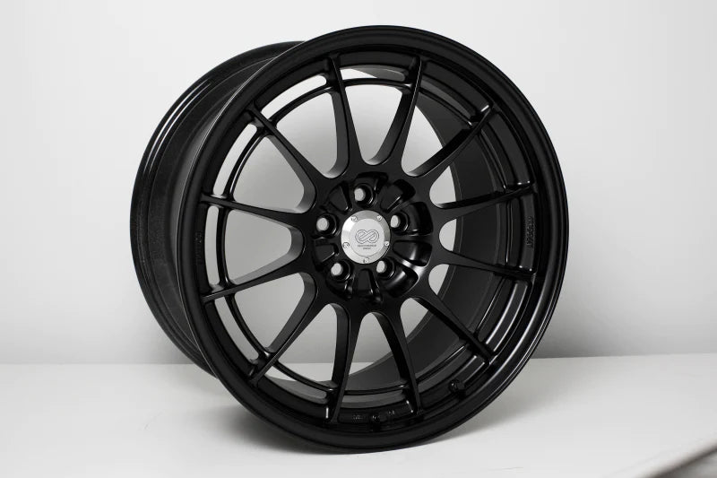 Enkei NT03+M 18x9.5 5x100 40mm Offset Black Wheel (Min Order - 3658958040BK