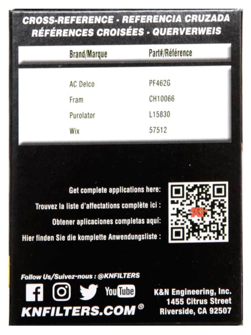 K&N Performance Oil Filter for 07-15 Mini Cooper L4-1.6L - HP-7024