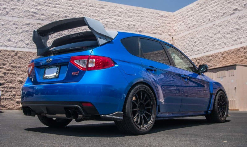 VR Aero 08-14 Subaru STI Hatchback Only Carbon Fiber Rally Wing