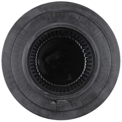 K&N Universal Rubber Filter-Round Tapered 4.5in Flange ID x 8in - RU-5283HBK