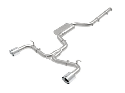 aFe MACHForce XP 3in-2.5in SS Exhaust Cat-Back 18-19 Volkswagen GTI - 49-36422-P