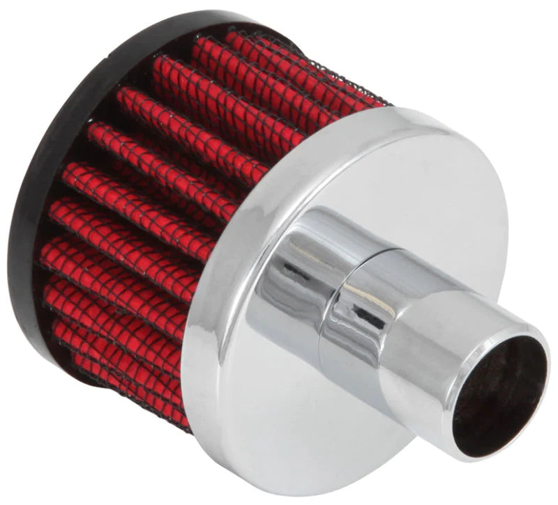 K&N Steel Base Crankcase Vent Filter .75in Vent OD x - 62-1030