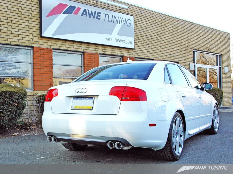 AWE Tuning Audi B7 A4 3.2L Track Edition Quad Tip - 3040-42010-C-Dub Tech