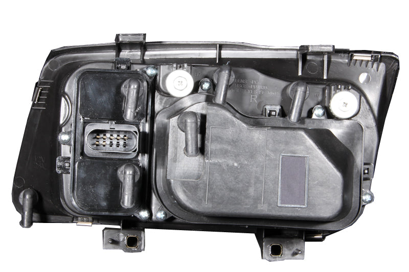 ANZO 1999-2005 Volkswagen Jetta Projector Headlights w/ Halo Black (CCFL) - 121369-C-Dub Tech