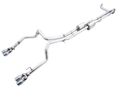 AWE Tuning 4th Gen GM 1500 6.2L 0FG Catback Split - 3015-42203-C-Dub Tech