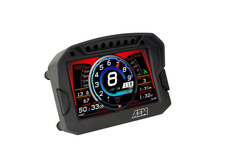 AEM CD-5G Carbon Digital Dash Display w/ Interal 10Hz GPS - 30-5602-C-Dub Tech