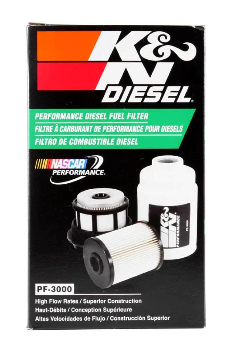 K&N Cellulose Media Fuel Filter 3.5in OD x 6.281in L - PF-3000
