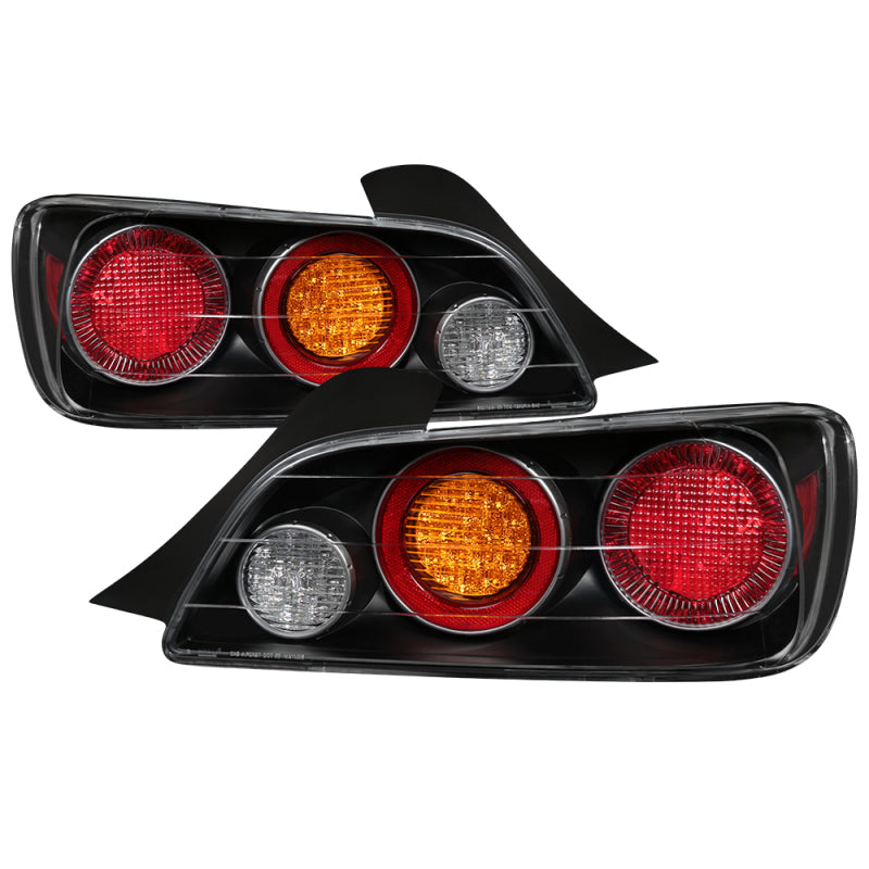 xTune Honda S2000 04-08 LED Tail Lights - Black ALT-ON-HS2K04-LED-BK - 5081605