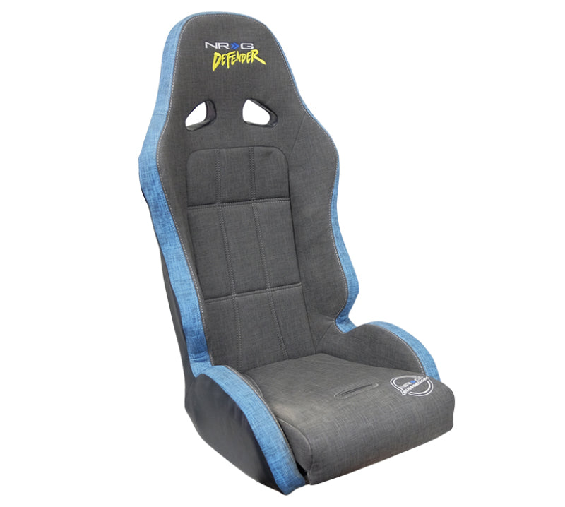 NRG Defender Seat/ Water Resistant Steel Frame Suspension - Gray - DF-100GY