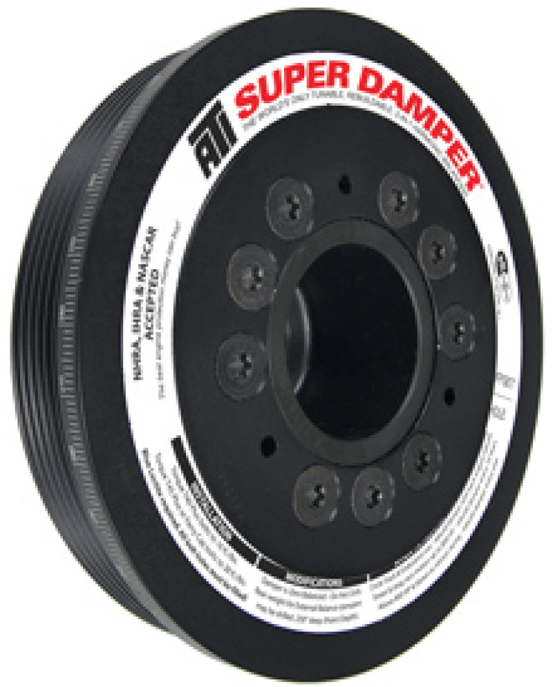 ATI Damper - 6.78in - Alum - 6 Grv - - ATI918250-C-Dub Tech