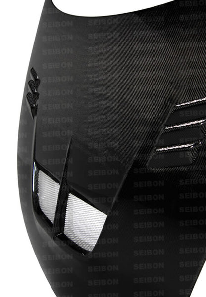 Seibon 09-12 Nissan 370z/Fairlady Z (Z34) BD-style Carbon Fiber Hood - HD0910NS370-BD
