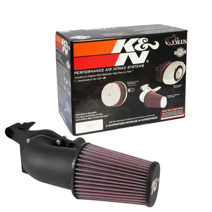 K&N 2017 Harley-Davidson H/D Touring Models Aircharger Performance Intake - - 63-1138