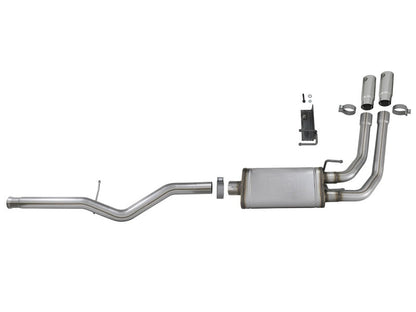 aFe Rebel Series 3in-2.5in 409 SS Cat-Back Exhaust 09-18 GM - 49-44098-P