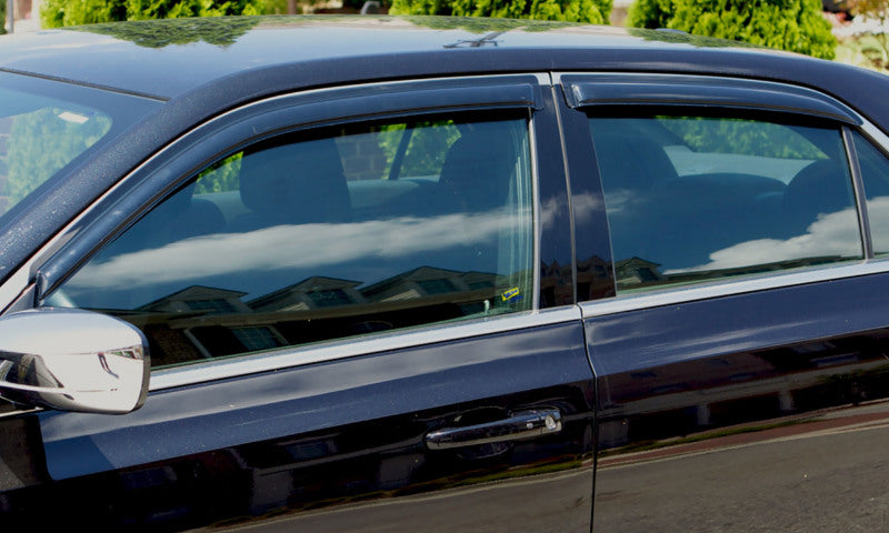 AVS 19-22 Mazda 3 Hatchback Ventvisor Outside Mount Window Deflectors - 94781-C-Dub Tech
