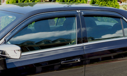 AVS 19-22 Mazda 3 Hatchback Ventvisor Outside Mount Window Deflectors - 94781-C-Dub Tech