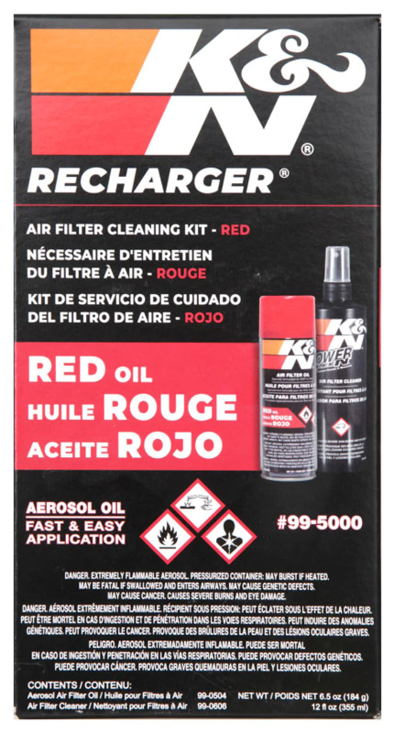 K&N Aerosol Oil Recharger Service Kit - 99-5000