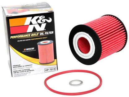 K&N Performance Oil Filter for 15-16 Hyundai Genesis Sedan 3.8L - HP-7035