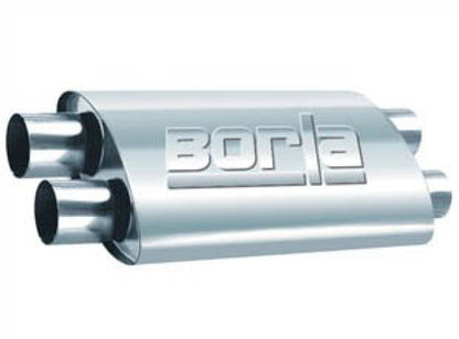 Borla 2.50in Dual In/Out 19in x 9.5in x 4in PRO-XS - 400286