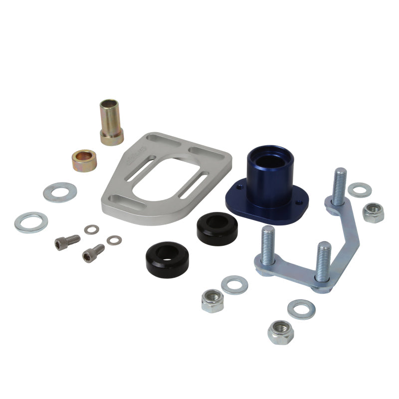 BBK 79-93 Mustang Caster Camber Plate Kit - Silver Anodized - 2525-C-Dub Tech