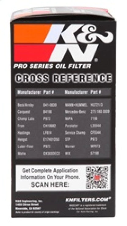 K&N Oil Filter for 04-15 Mercedes Benz - PS-7033