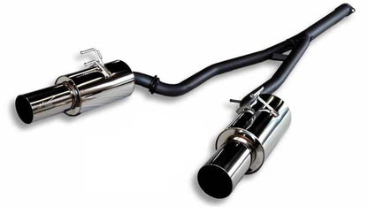 HKS 08-09 Evo 10 Hi-Power Dual Tip Catback Exhaust - 31008-BM001