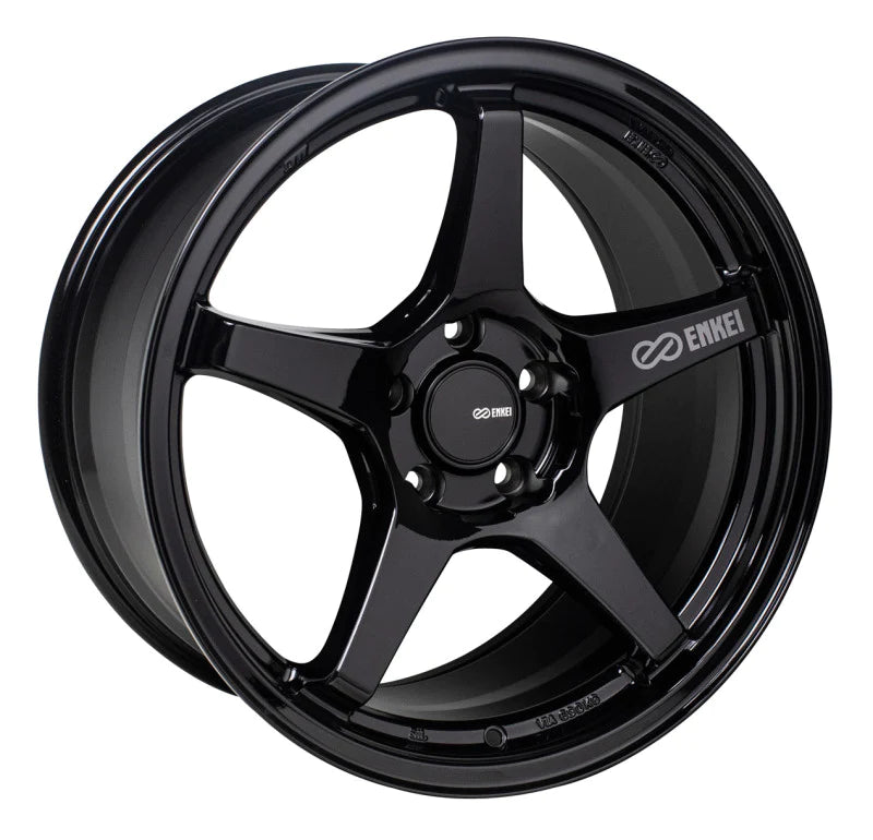 Enkei TS-5 18x9.5 5x120 45mm Offset 73mm Bore Black - 521-895-1245BK