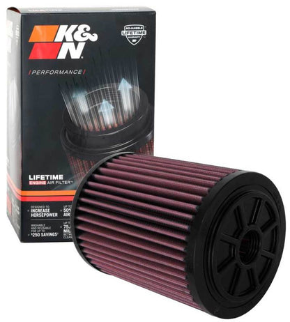 K&N 19-20 Audi A6 L4-2.0L DSL Replacement Drop In Air - E-0640