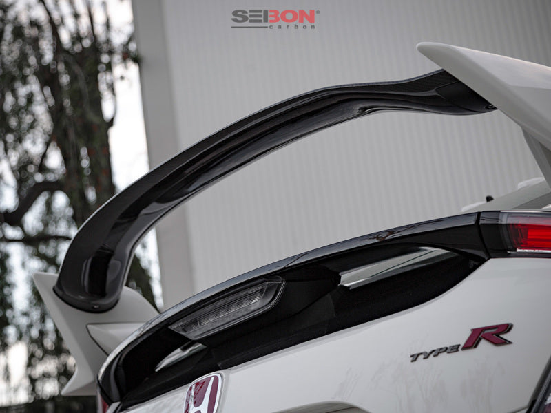 Seibon 2017 Honda Civic Type-R OE Carbon Fiber Rear Center - RS17HDCVRC