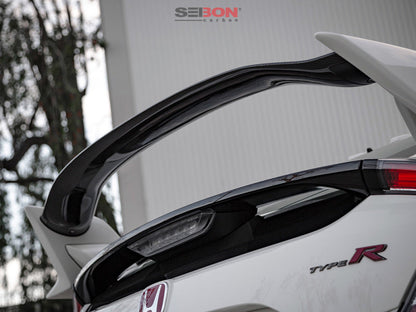 Seibon 2017 Honda Civic Type-R OE Carbon Fiber Rear Center - RS17HDCVRC