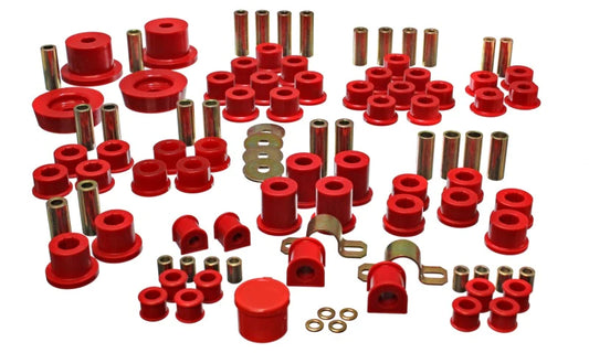 Energy Suspension 90-97 Mazda Miata Red Hyper-Flex Master Bushing Set - 11.18102R