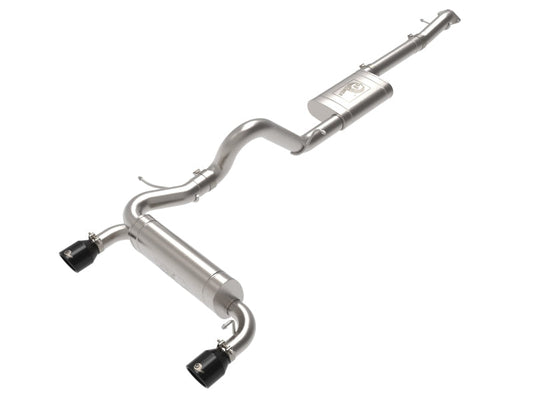 aFe Vulcan 3in 304 SS Cat-Back Exhaust 2021 Ford Bronco - 49-33138-B