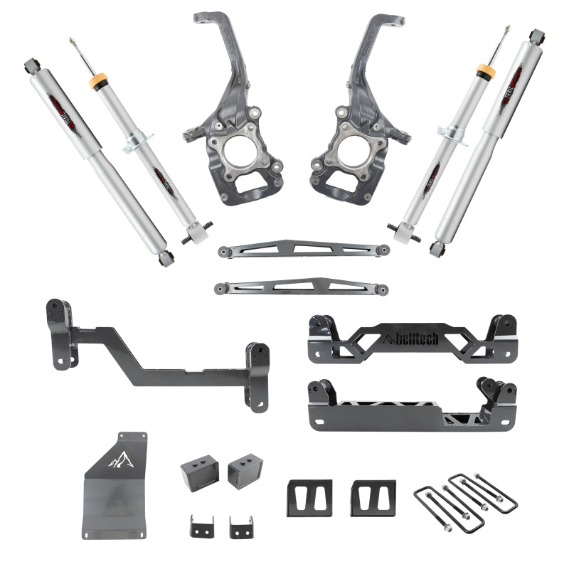 Belltech 15-20 Ford F-150 6in-7in Lift Kit w/ Trail Performance - 152501TP-C-Dub Tech