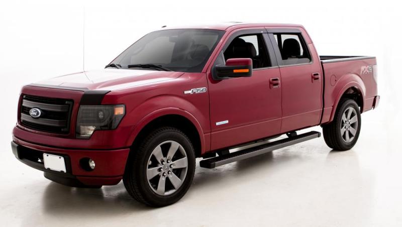 AVS 09-14 Ford F-150 Supercrew (Excl. Raptor) Ventvisor & Aeroskin - 56010001-C-Dub Tech