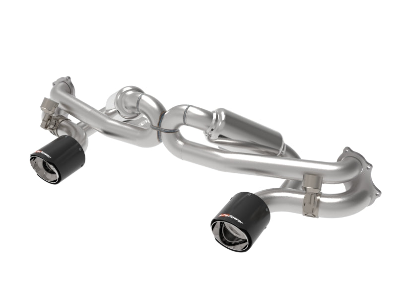 aFe MACHForce XP 2.25in-2.5in 304SS Exhaust Cat-Back 20-22 Porsche Cayman - 49-36443-C