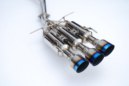 Invidia 17+ Honda Civic SI Sedan Gemini Triple Titanium Tip - HS17CS47GM3ST