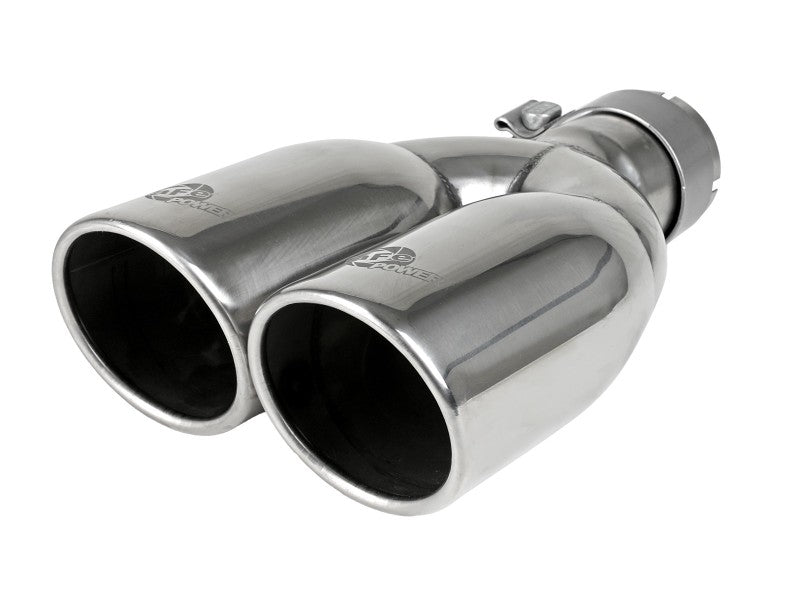 aFe Vulcan Series 2.5in 304 SS Axle-Back Exhaust Polished 07-18 - 49-38086-P