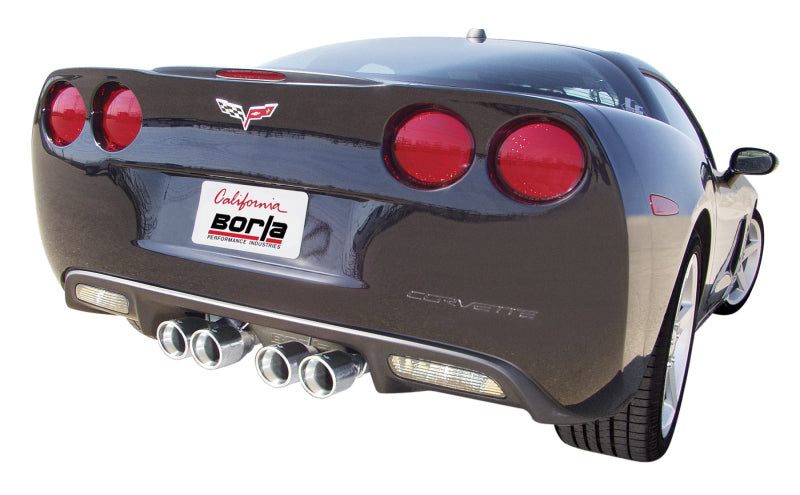 Borla 05-08 Chevy Corvette Coupe/Conv 6.0L/8cyl 6.2L/8cyl 6spd AT/MT RWD - 60089-C-Dub Tech