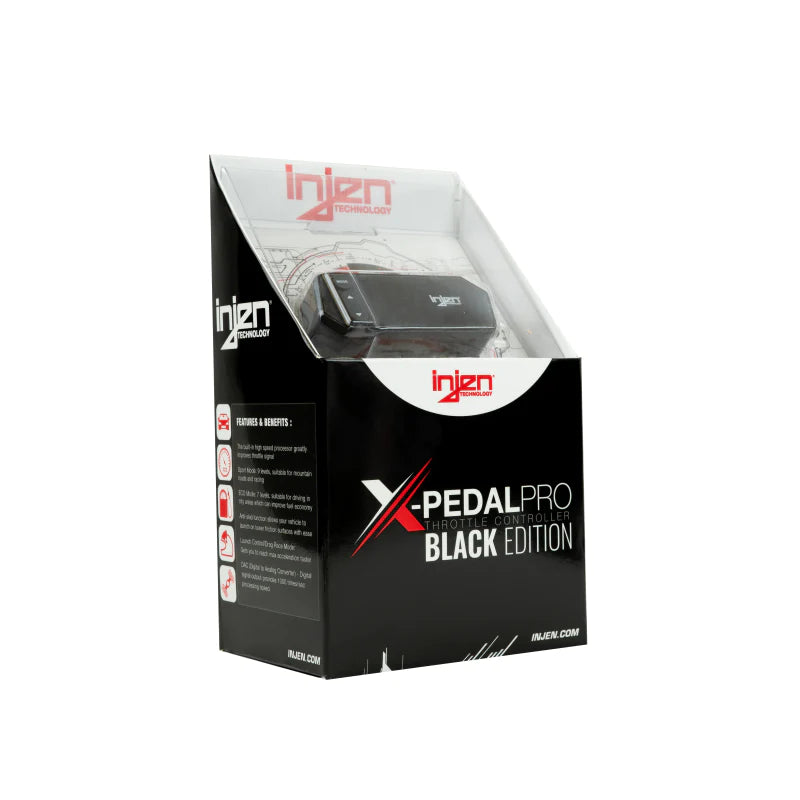 Injen 08-15 Mitsubishi Lancer/Lancer Evo X 2.0L/2.0T X-Pedal Pro Black - PT0006B